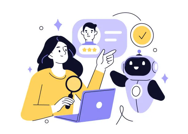 HR bot illustration